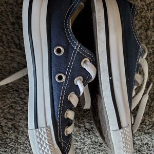 Converse all Star Chuck Taylor blue  girls size 11